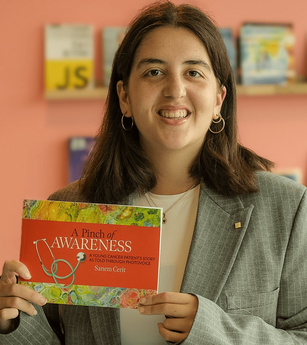 While interning with Photovoice Worldwide, Sanem facilitated a photovoice project with a young cancer patient in Turkey. This collaboration inspired her to share his story. We recently sat down with Sanem to talk about her vision and hopes for the book.